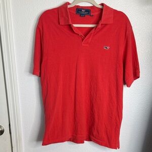 Vineyard Vines men’s Red Polo Size M